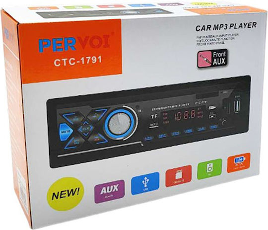 PerVoi Radio Auto (1 DIN) (Bluetooth)