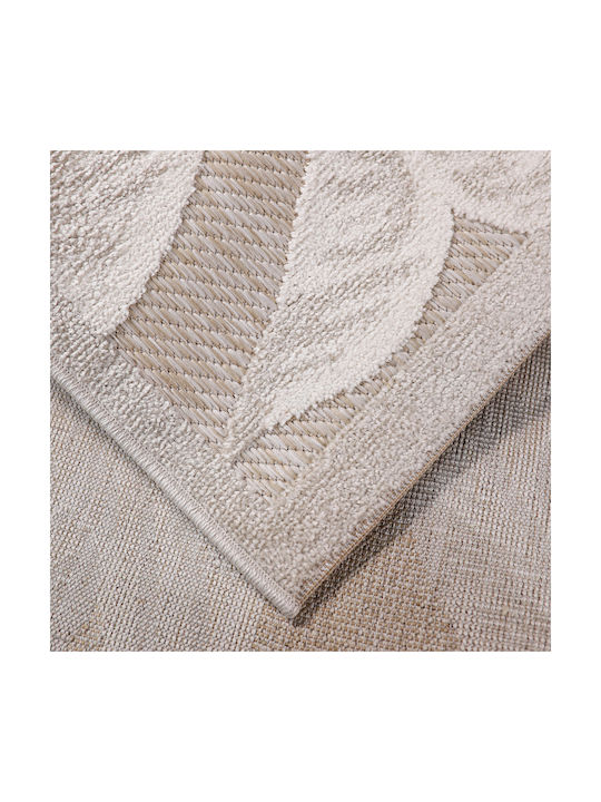 Beauty Home Sahara Art 9973 Set Modern Covoare pentru dormitor Din paie Bej 9973-ΣΕΤ 3buc
