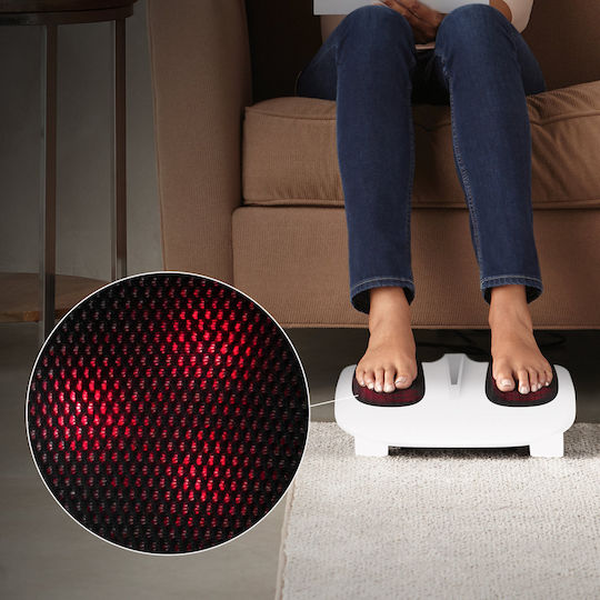Homedics FM-TS9 Dispozitiv de masaj Shiatsu pentru picioare cu funcție de încălzire Albă