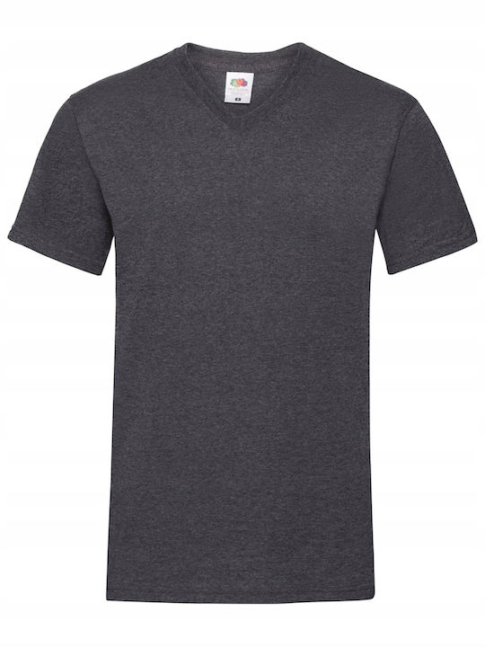 Fruit of the Loom Valueweight Bărbătesc Dark Heather Grey