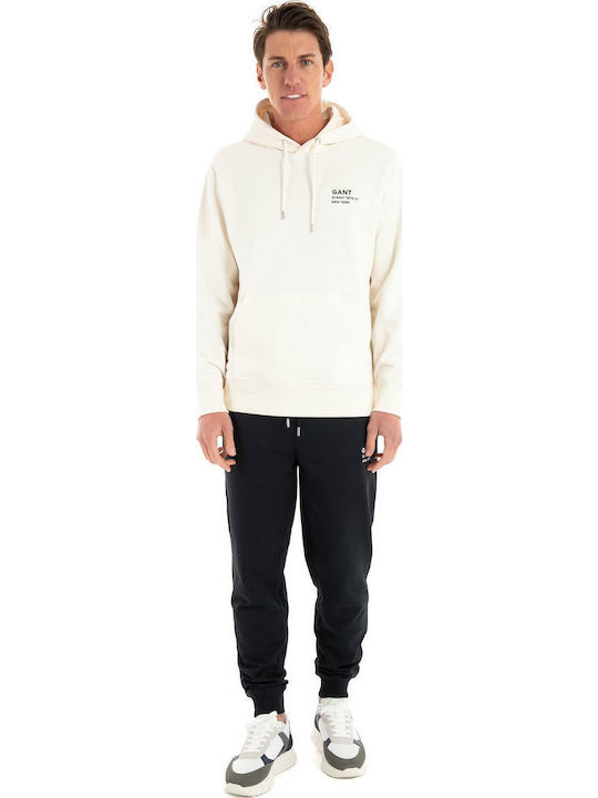 Sweatshirt with Hood Cream