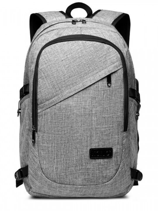 Miss Lulu Bag Backpack 15.6" Gray E6715-GY Miss Lulu Bag Backpack 15.6" Gray E6715-GY