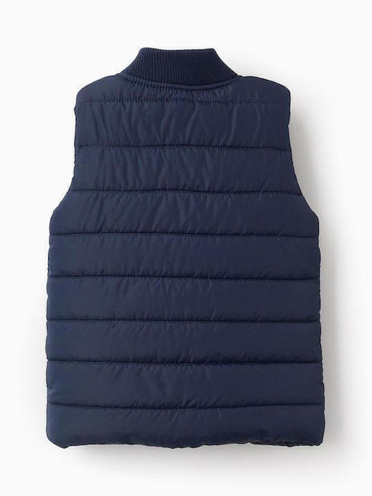 Kids' Casual Jacket Sleeveless Blue