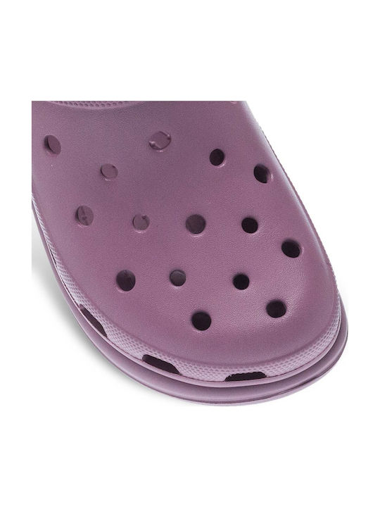 Luofu Damen Clogs Lila