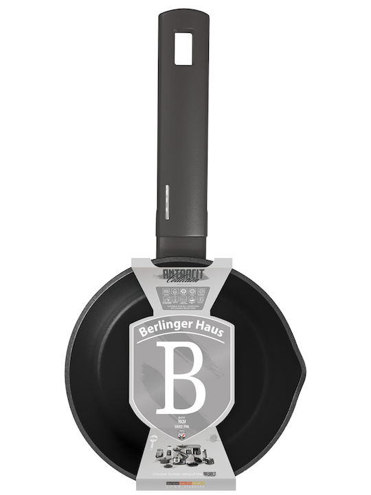 Berlinger Haus Anthracite Collection Κατσαρολάκι Γάλακτος από Αλουμίνιο 1.2lt / 16cm