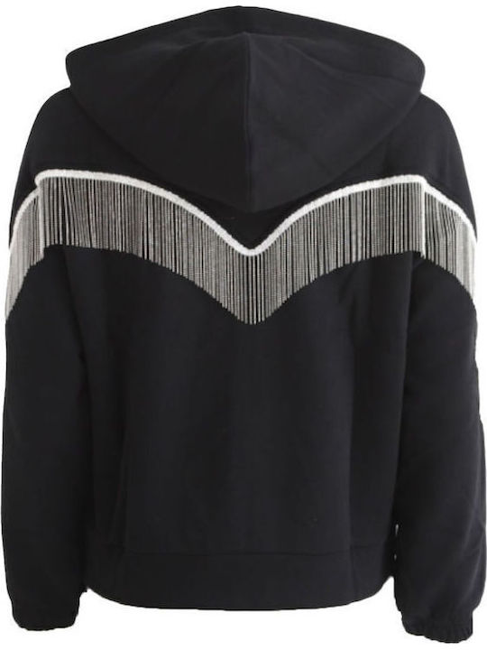 Kinderstrickjacke Schwarz