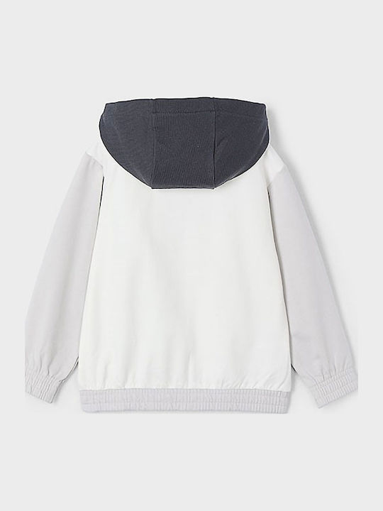 Kinder-Strickjacke Baumwolle mit Kapuzen Grüne