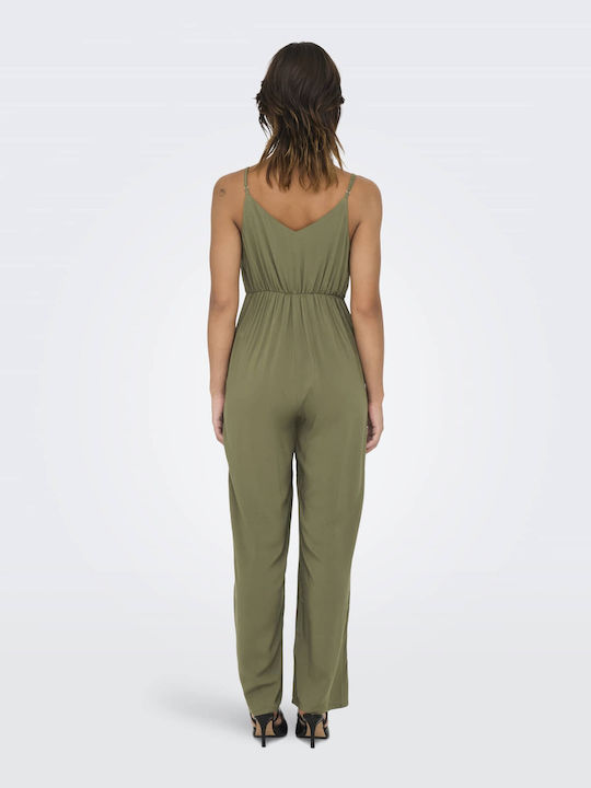 Onlnova Life Vis Emza Jumpsuit Οnly Ολόσωμη Φόρμα