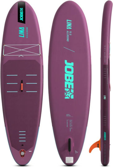 Jobe Aero Lina Φουσκωτή Σανίδα SUP με Μήκος 3.05m Μωβ
