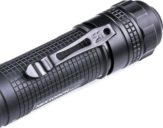 Nextorch Wiederaufladbar Taschenlampe LED IPX8 mit maximaler Helligkeit 3000lm TA30C Max Schwarz