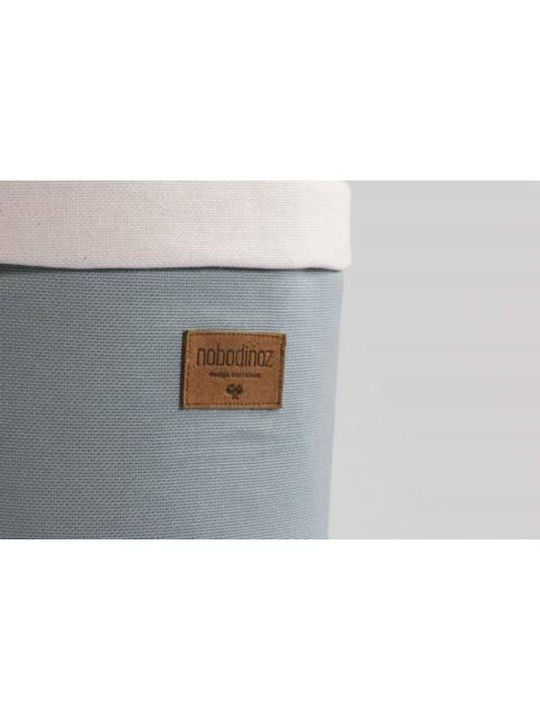 Nobodinoz Декоративна кошница Текстил Blue 19x16бр
