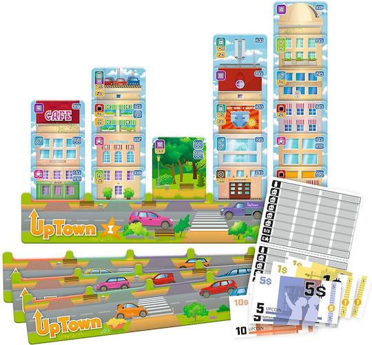 Board Game UpTown for 2-4 Players 10+ Years Old (EN) Trefl
