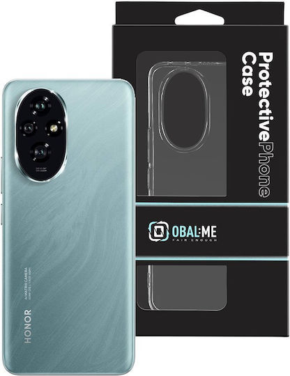 Obal:Me Back Cover Σιλικόνης Διάφανο (Honor 200)