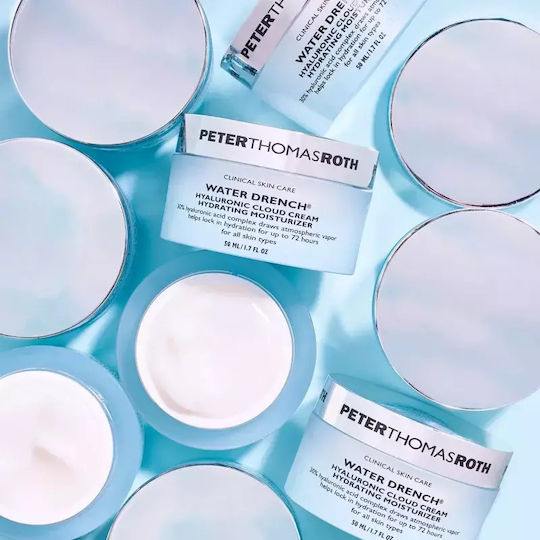 Peter Thomas Roth Water Drench Light 72ωρη Ενυδατική Κρέμα Προσώπου με Υαλουρονικό Οξύ