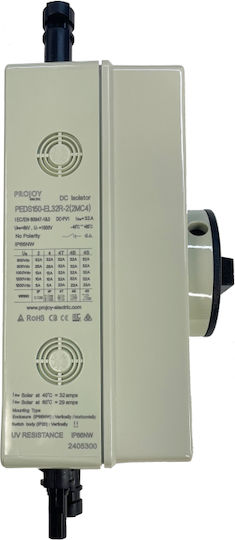 DC Превключвател Фотоволтаичен Projoy PEDS150-EL32R-2 2-полюсен