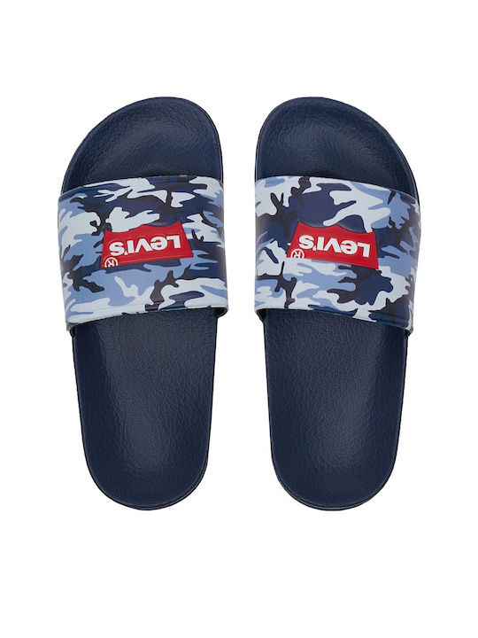 Kids' Flip Flops Slides Navy Blue