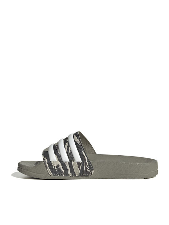 Παιδικές Σαγιονάρες Slides Πράσινες Adilette Shower