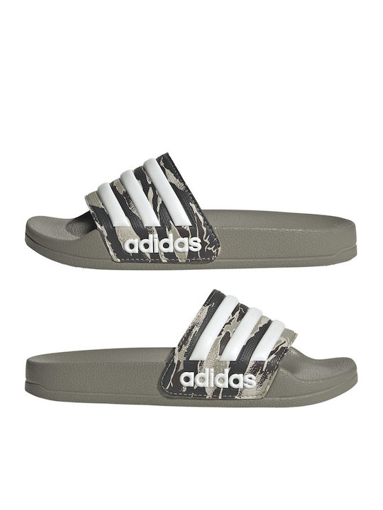 Παιδικές Σαγιονάρες Slides Πράσινες Adilette Shower