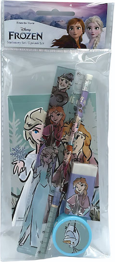 Gim Frozen Kinder Schreibwarenset mit Notizbuch 5Stück