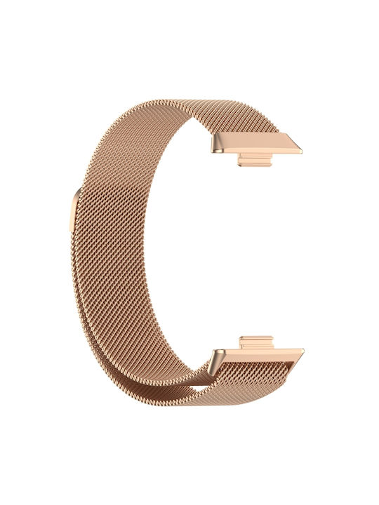 Armband Rostfreier Stahl Rose Gold (Huawei Watch Fit 3 - Huawei Uhr Fit 3)
