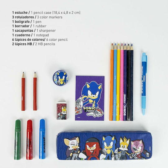 Σετ Χαρτικών Sonic 24 Τεμάχια