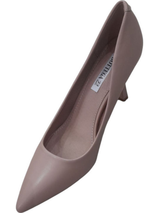 Pantofi cu toc Roz