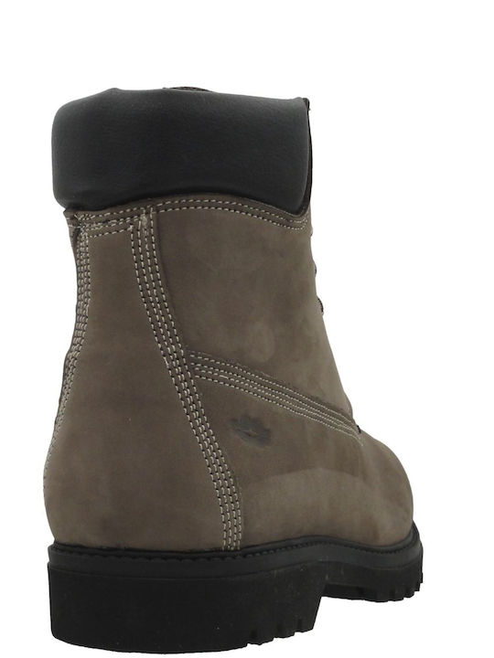 Leder Gray Herrenstiefel