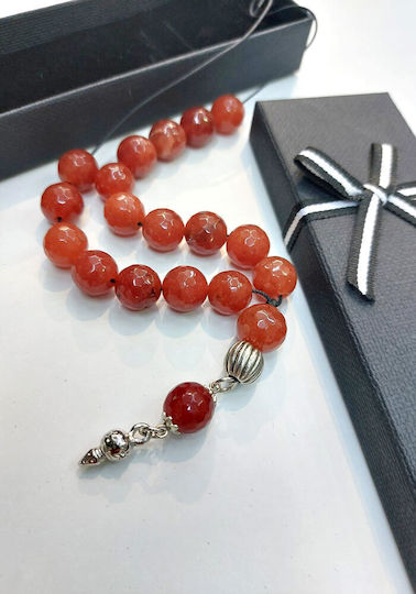 Samandaras Carnelian Worry Beads Brown
