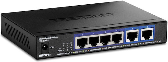 Trendnet TEG-S762 v1.0R Unmanaged L2 Switch με 6 Θύρες Ethernet