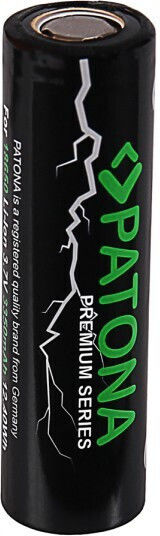 Patona Επαναφορτιζόμενη Μπαταρία 18650 Li-ion 3350mAh 3.7V 1τμχ