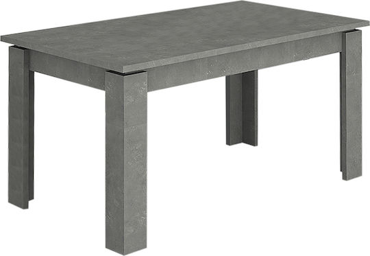 Denzel Table Kitchen Wooden Black 120x80x76cm