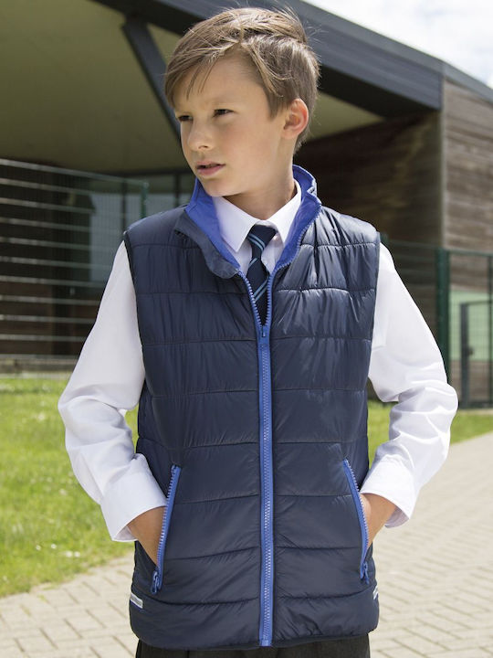 Kinderjacken & Winterjacken Casual Ärmellos Kurze mit Futter Marineblau/Royal