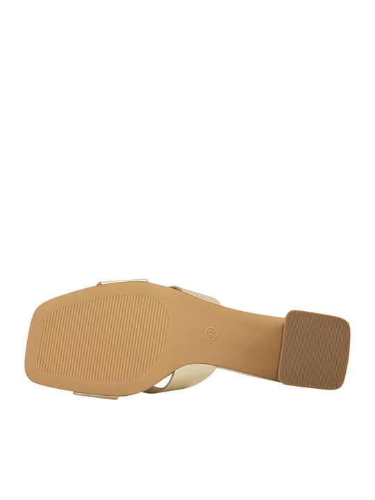 Leather Sandals Gold