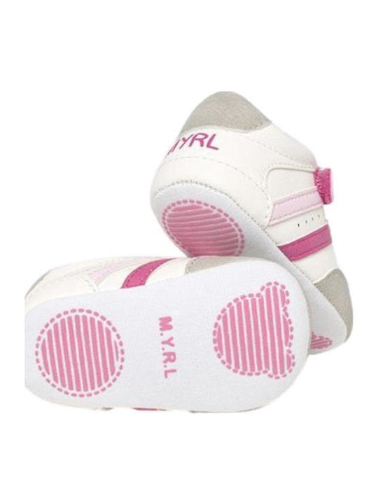 Mayoral Βρεφικά Sneakers Αγκαλιάς Ροζ