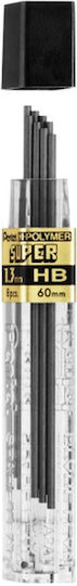 Pentel Μύτες Μολυβιού Πάχους 1.3mm Τύπου HB
