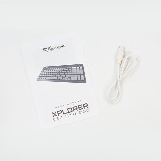Alcatroz XPLORER GO! Wireless Bluetooth Keyboard Only for Tablet English US Sand