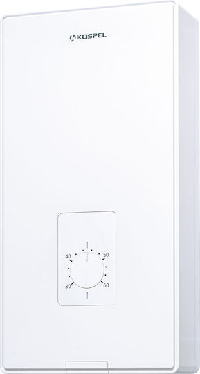 Kospel Επιτοίχιος Inverter Ταχυθερμοσίφωνας Κεντρικός Τριφασικός 24kW