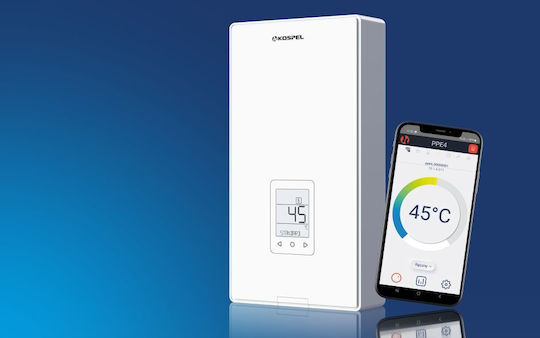 Kospel Wall Mounted Inverter Electric Three-Phase Instant Water Heater for Central Installation 15kW