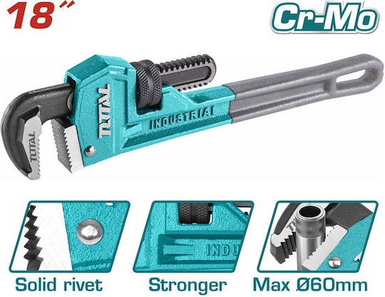 Total Pipe Wrench 2⅜" 450mm