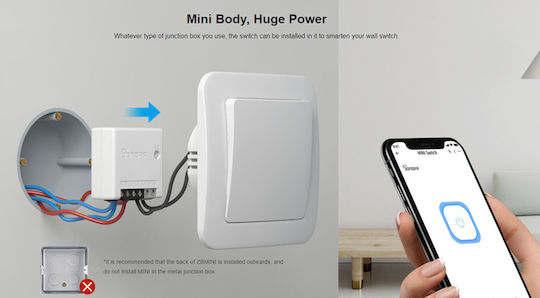 Sonoff Smart Intermediate Switch ZigBee