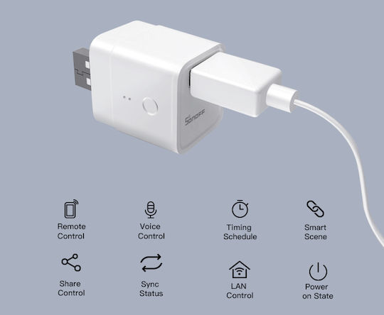 Sonoff Micro USB Smart Switch 1 Channel Wi-Fi 5A