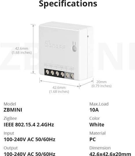 Sonoff Smart Intermediate Switch ZigBee