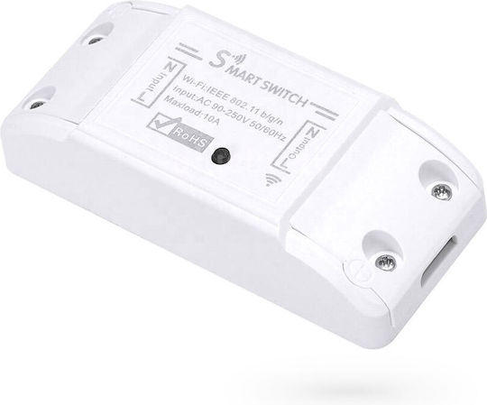 DeTech Smart Switch 1 Channel Wi-Fi 10A