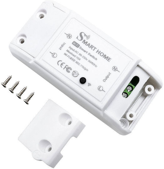 DeTech Smart Switch 1 Channel Wi-Fi 10A