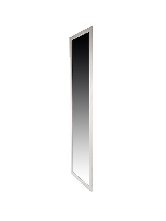 General Trade Floor Mirror With Gray Wooden Frame 114x34cm
