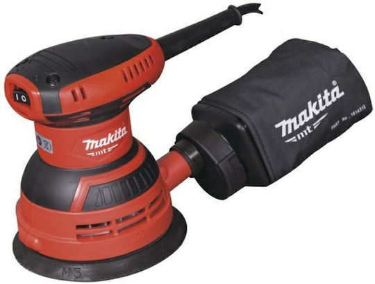 Makita Έκκεντρο Τριβείο Χούφτας 123mm Ρεύματος 240W με Σύστημα Αναρρόφησης