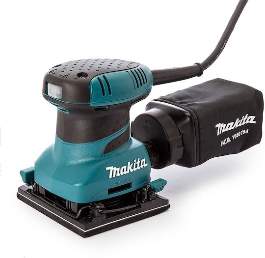 Makita Παλμικό Τριβείο Χούφτας 200W με Σύστημα Αναρρόφησης