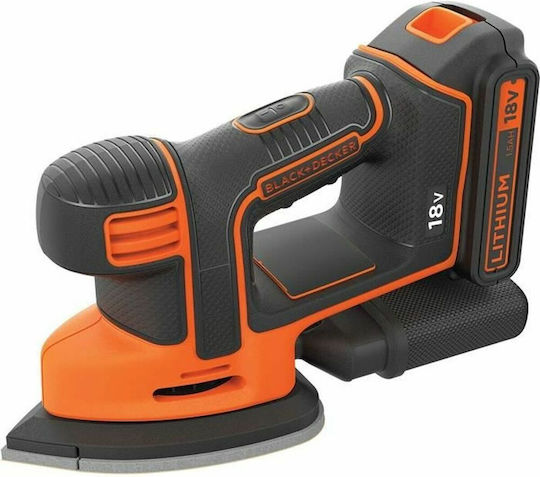 Black & Decker BDCDS18N Τριβείο Δέλτα 18V Solo με Σύστημα Αναρρόφησης