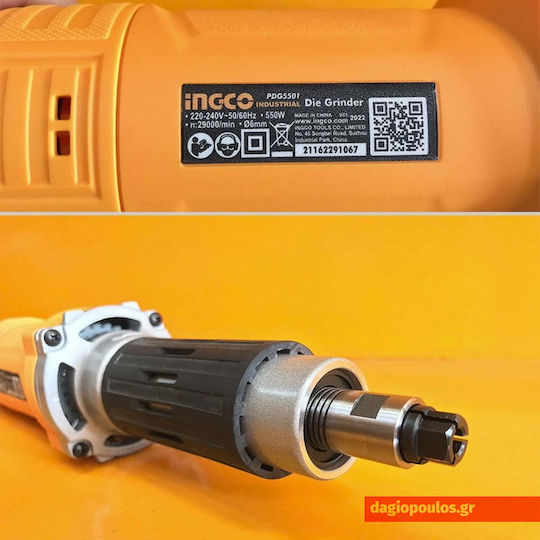 Ingco Ευθύς Λειαντήρας 550W