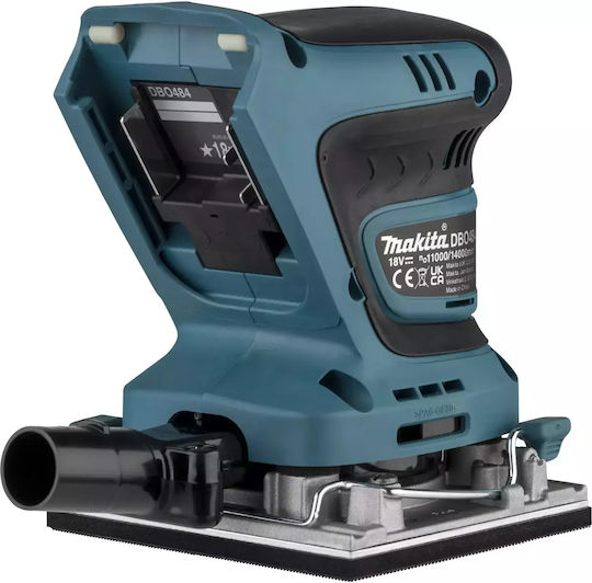 Makita DBO484Z Polizor orbital 18V Solo cu control de viteză și cu sistem de aspirare